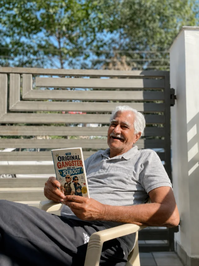 A Keepsake book made for grandparents